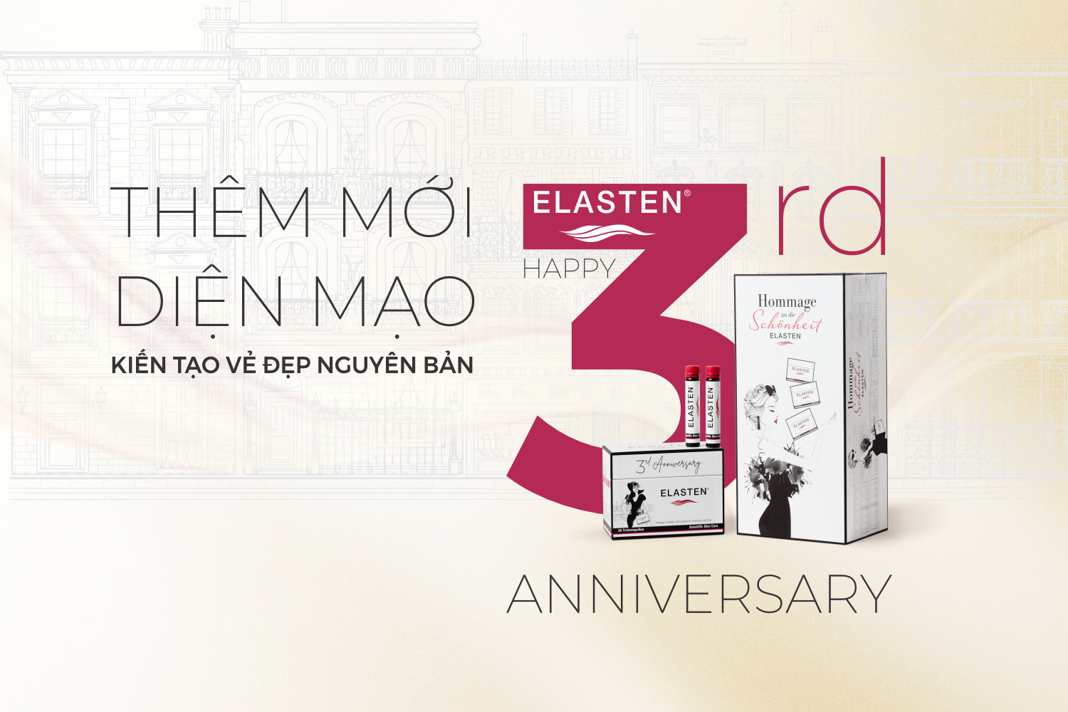 HAPPY 3RD ANNIVERSARY - MỪNG KỶ NIỆM 3 NĂM ELASTEN VIỆT NAM!
