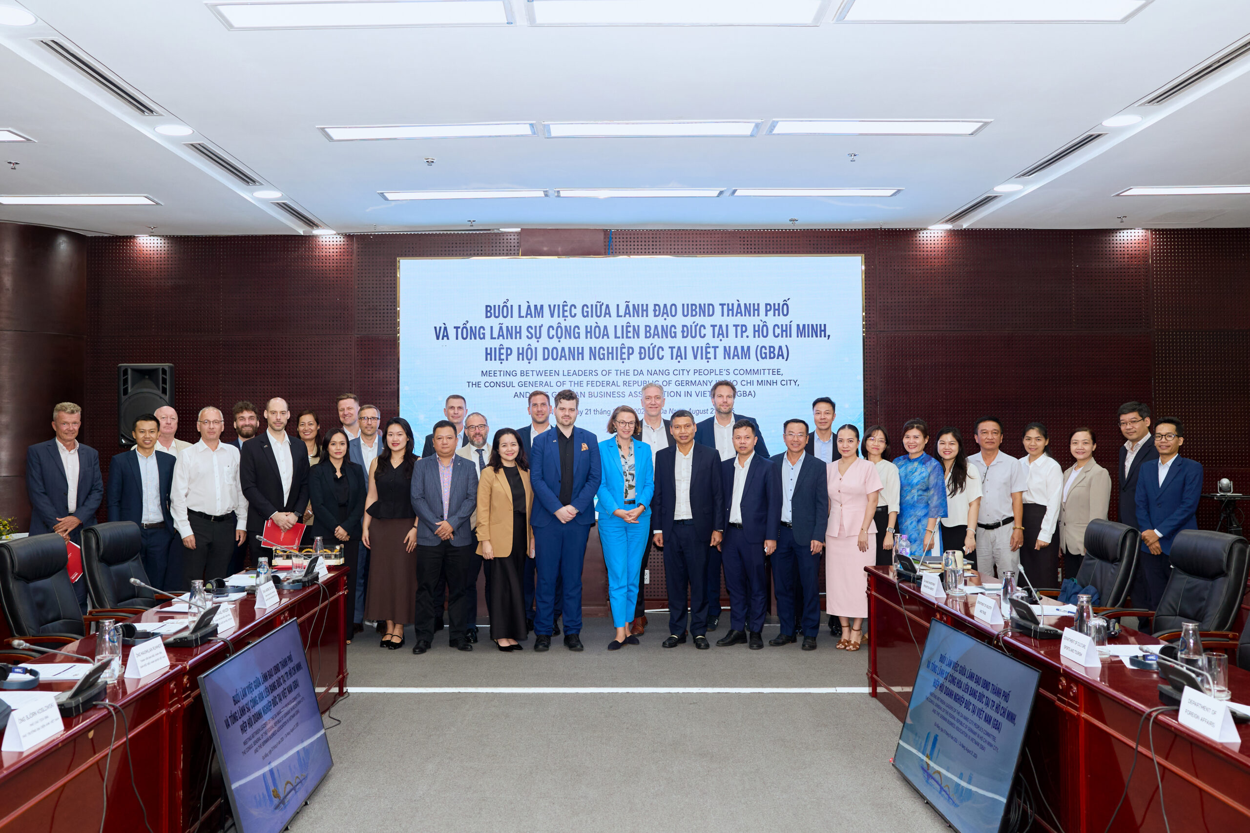 WIR GROUP THAM DỰ BUỔI LÀM VIỆC GIỮA LÃNH ĐẠO TP ĐÀ NẴNG VÀ TỔNG LÃNH SỰ CHLB ĐỨC TẠI TP.HCM
