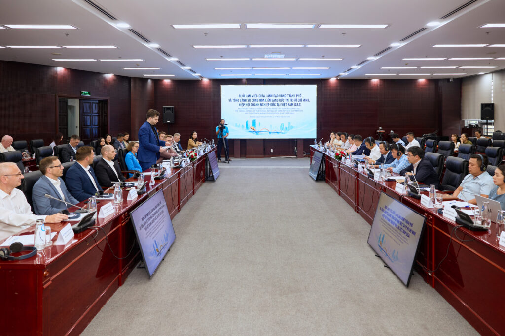 WIR GROUP THAM DỰ BUỔI LÀM VIỆC GIỮA LÃNH ĐẠO TP ĐÀ NẴNG VÀ TỔNG LÃNH SỰ CHLB ĐỨC TẠI TP.HCM
